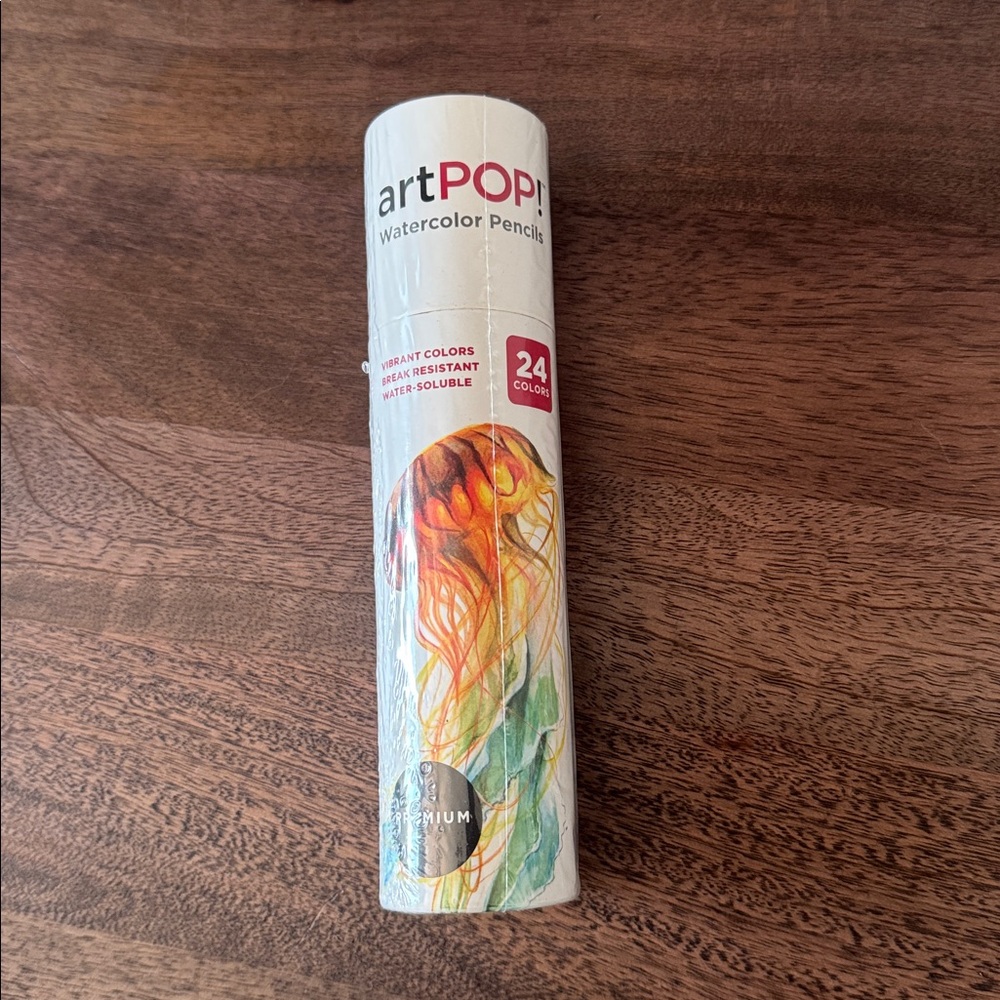 NEW! artPOP! Premium Watercolor Pencils set of 24 Vibrant Colored Pencils Sealed - Picture 5 of 9